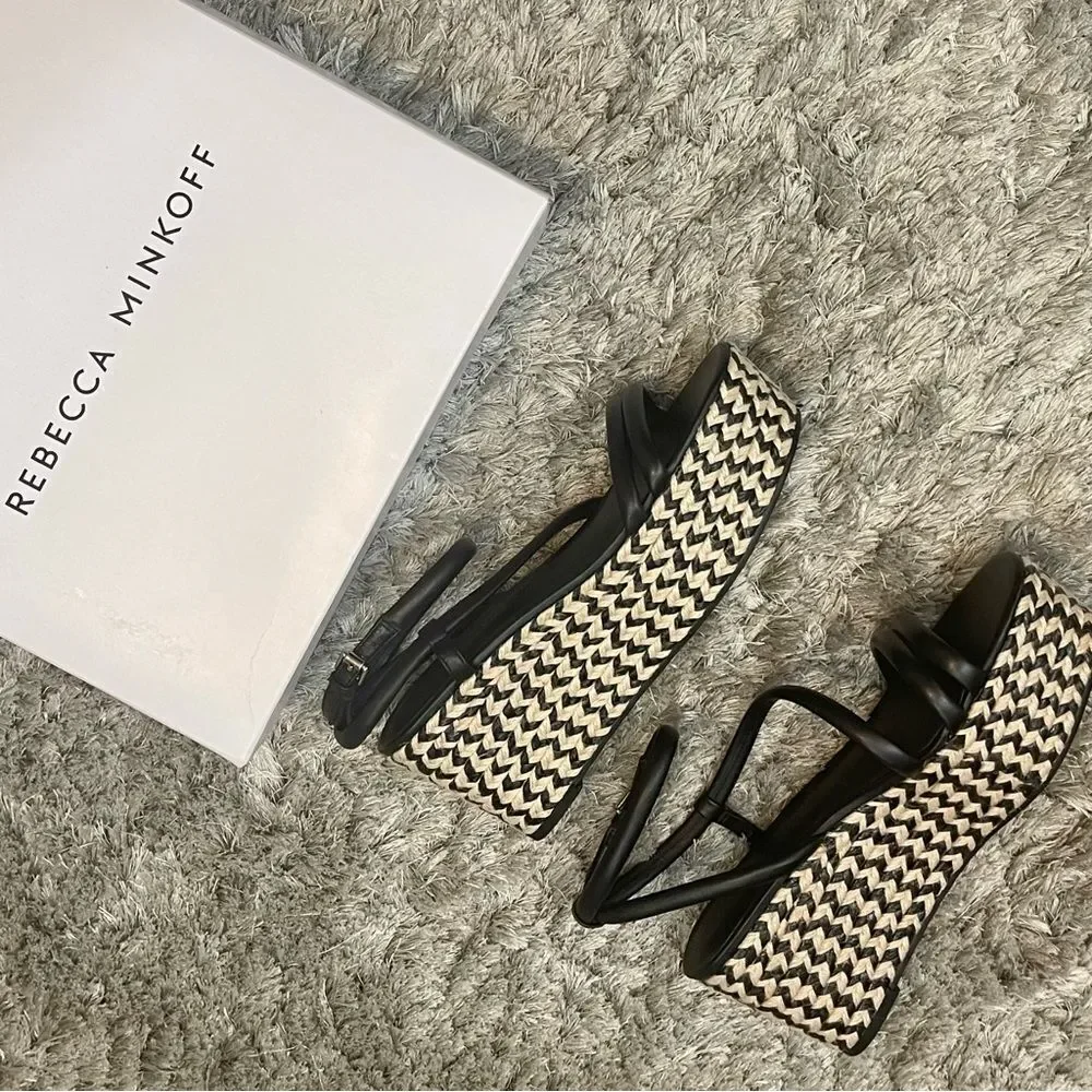 Rebecca Minkoff black saddle